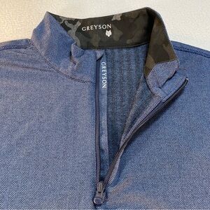 Greyson Mens Tate Mock Neck 1/4 Zip Long Sleeve Pullover Size XL